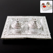 Tray Shape Special Puja Thali (1 Pc / Mix Design)