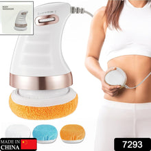 Body Sculpting Massager with 3 Pads, Adjustable Speed, Handheld Electric Massager for Full Body (1 Pc)